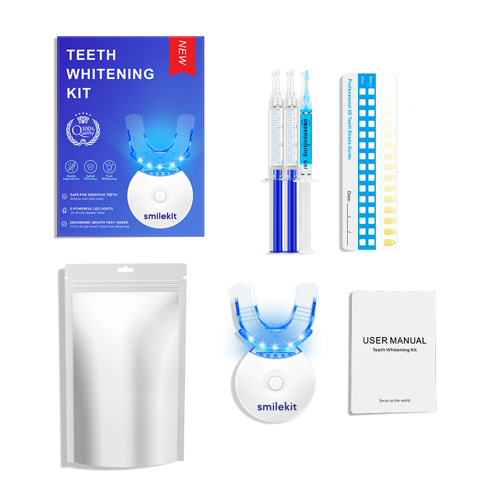 Teeth Whitening App - Kit de blanqueamiento dental: blanqueador dental