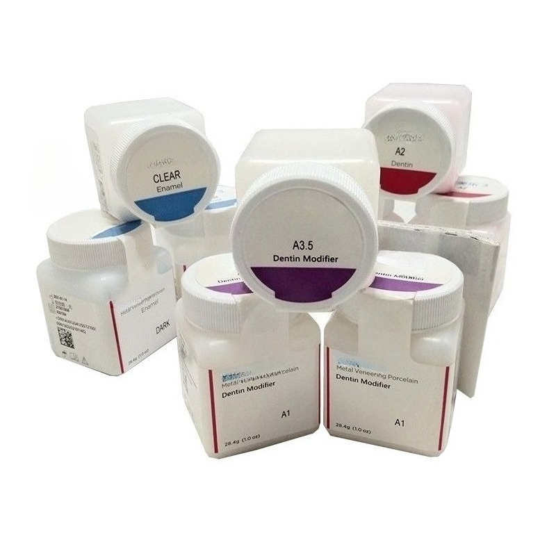 Teeth Whitening Veneers - Chapa de Metal Dental, porcelana, Metal,