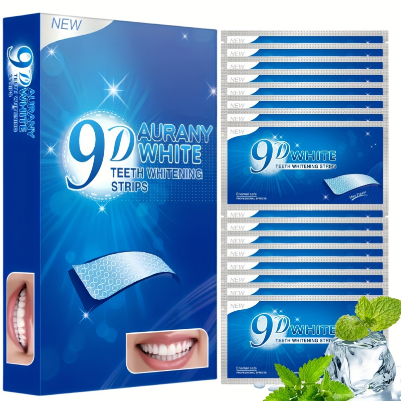 Teeth Whitening App - 21 pares de tiras blanqueadoras de