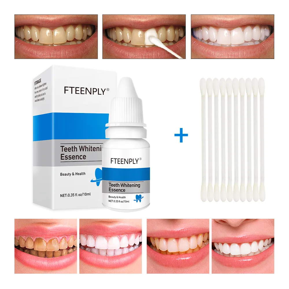 Teeth Whitening App - FTEENPLY-esencia para blanquear los dientes, polvo,