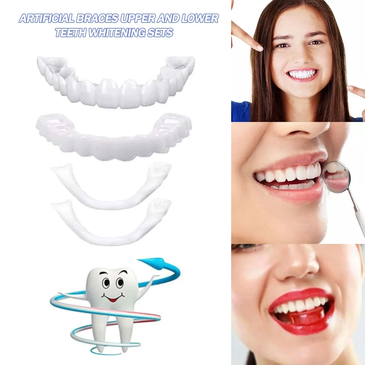 Teeth Whitening Veneers - Carillas Dentales, Blanqueamiento Dental, Dentaduras Postizas