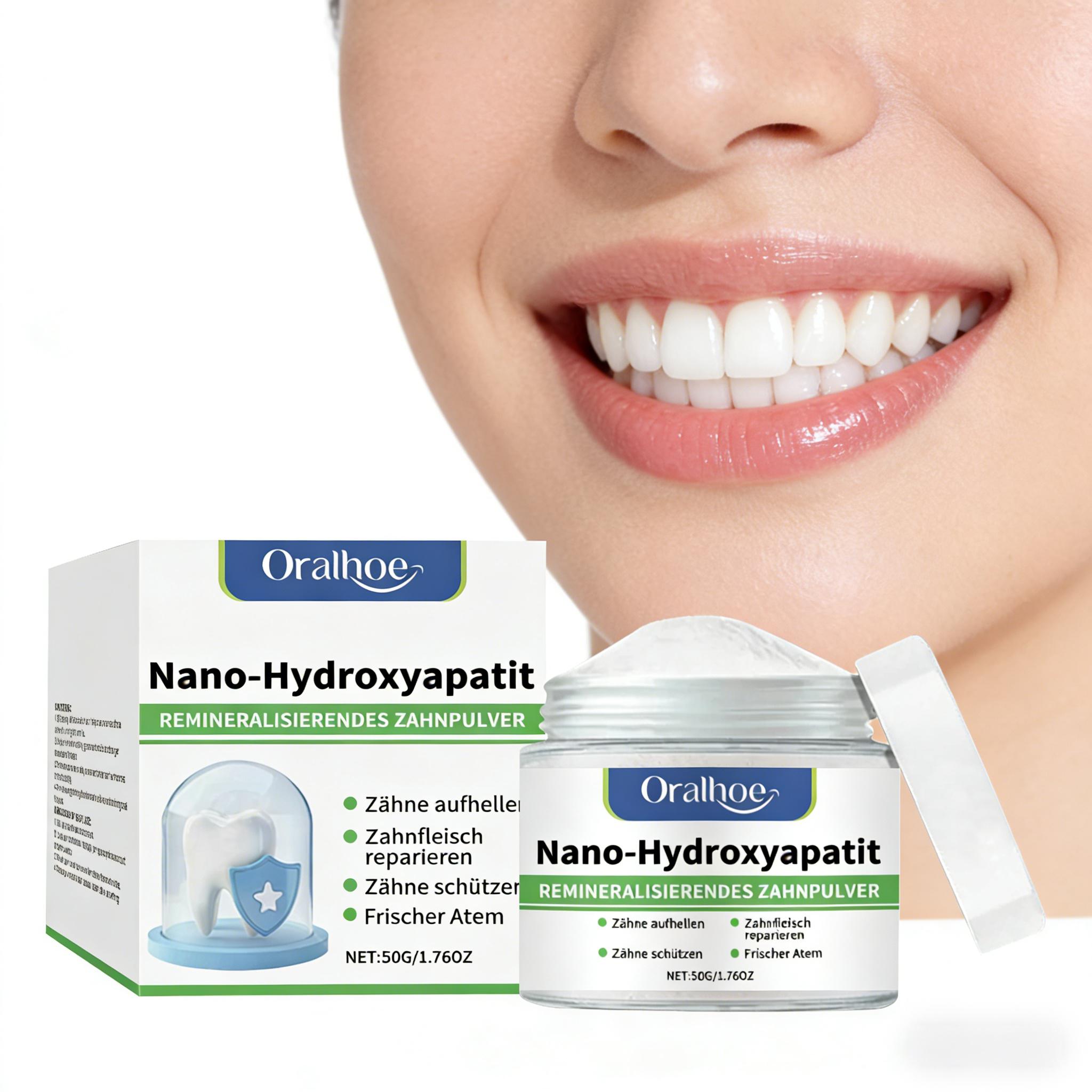 Teeth Whitening App - Polvo Dental Blanqueador Oralhoe, Limpieza Profunda