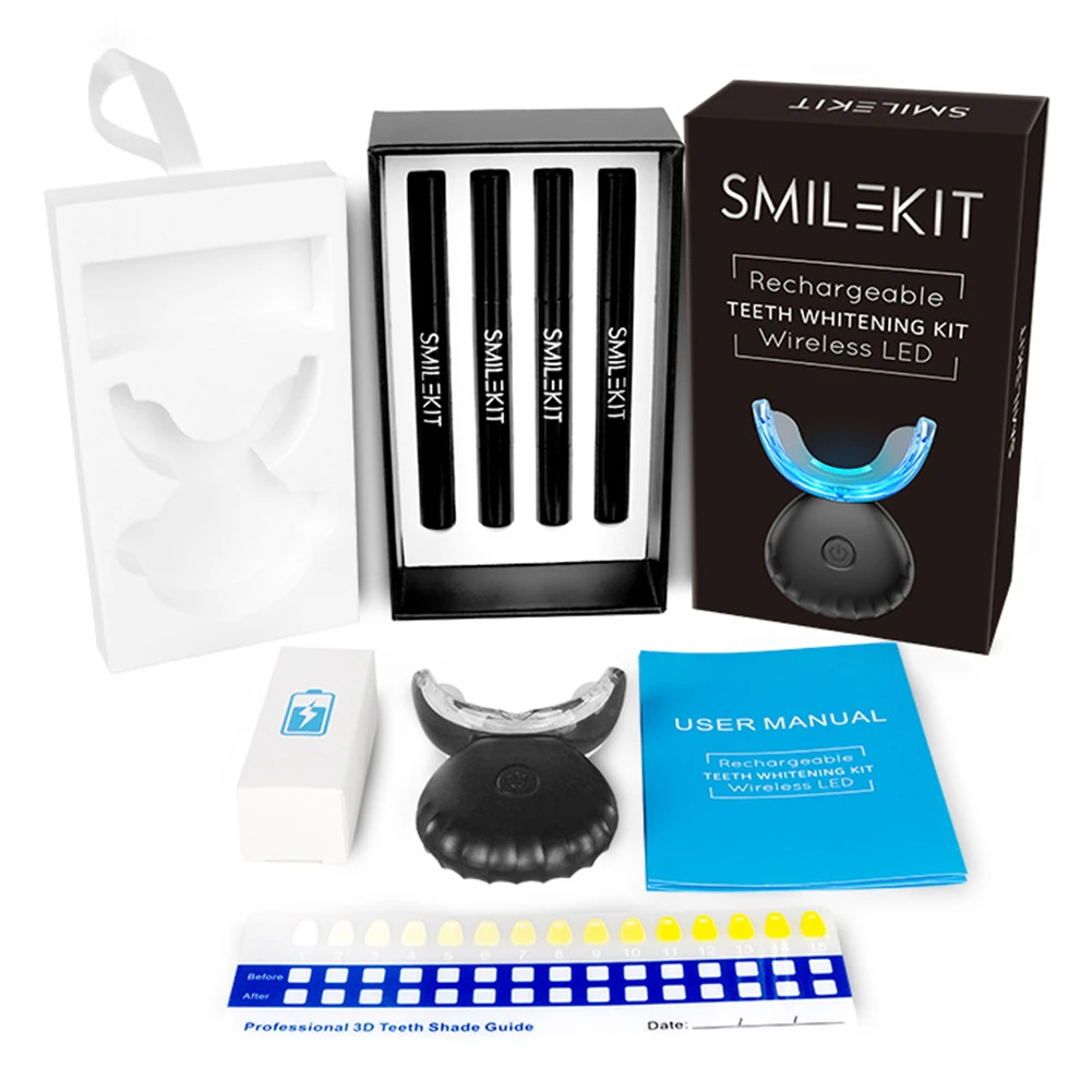Teeth Whitening App - Kit de blanqueamiento Dental Mini 16