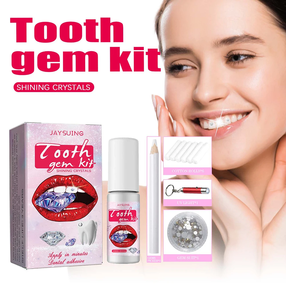 Teeth Whitening Zoom - Kit de gemas dentales con cristales