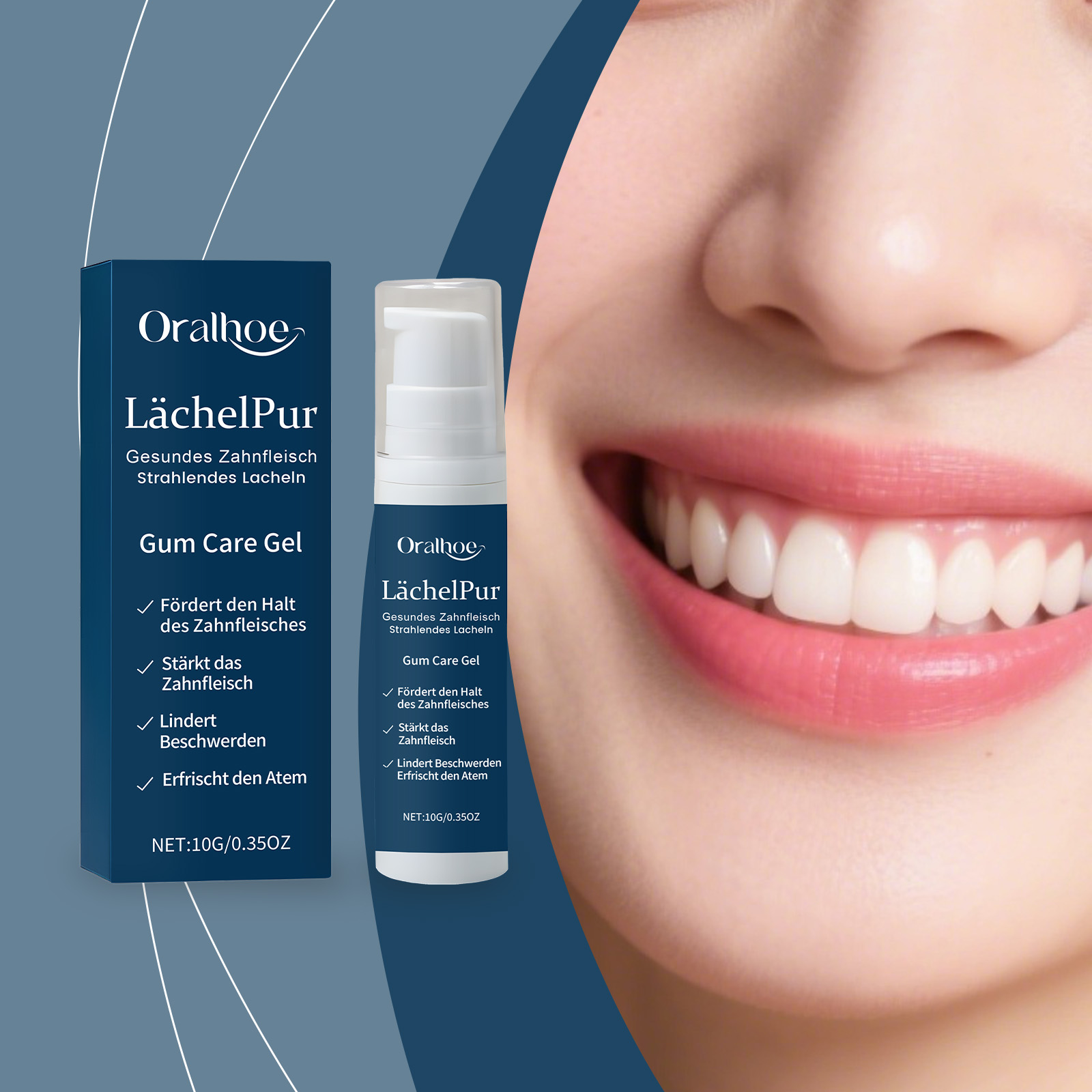 Gel para el cuidado de la repa - Teeth Whitening App reseña y precio