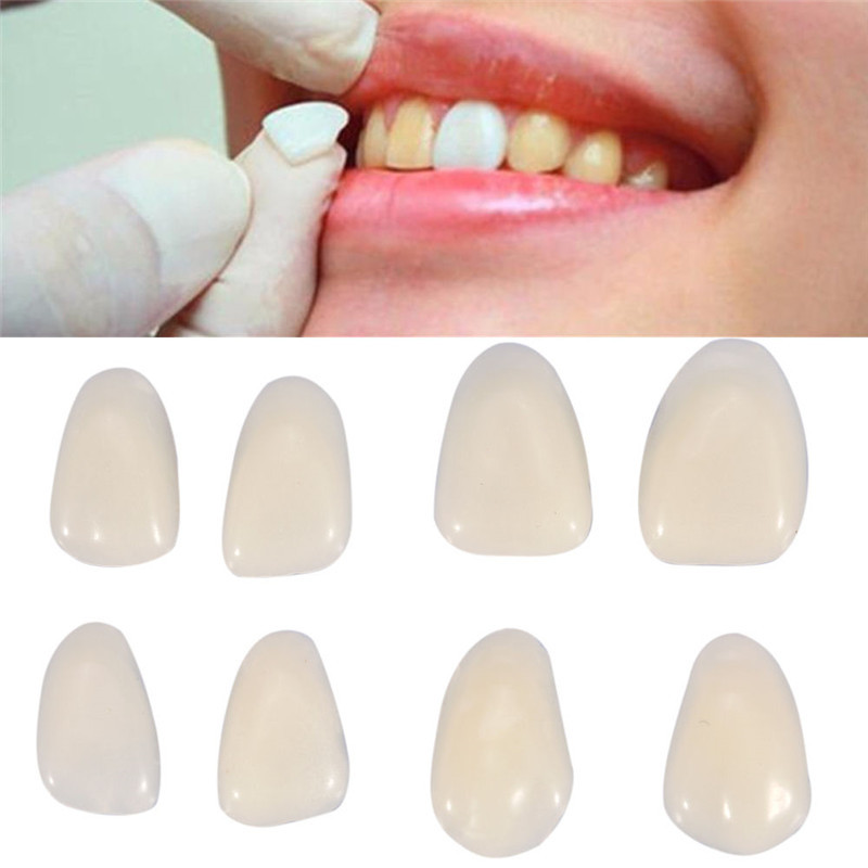 Dientes postizos dentales, cor - Teeth Whitening Veneers reseña y precio