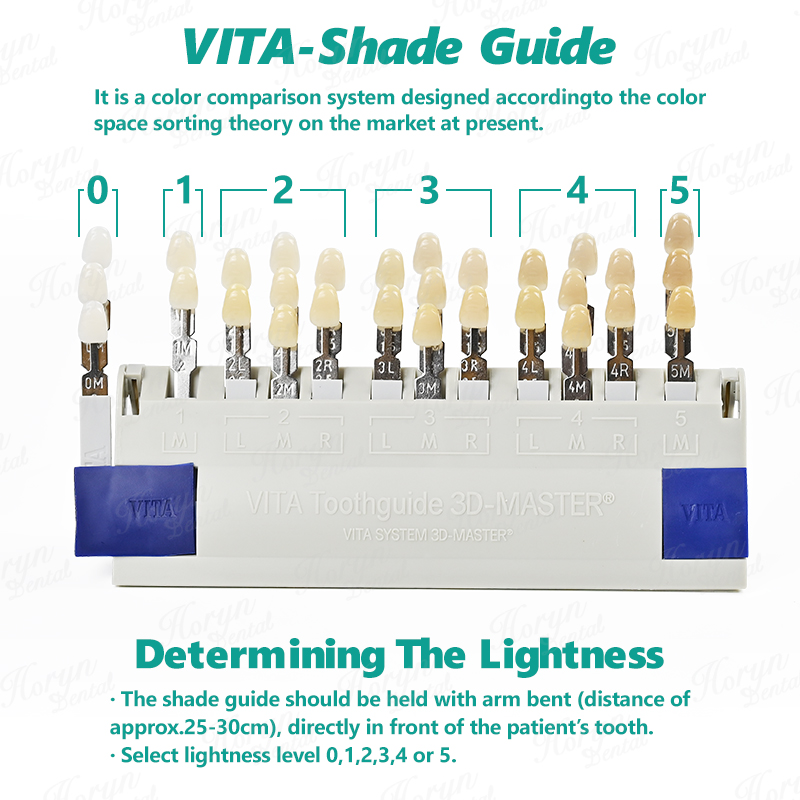 Guía de Colores Vita 3D Master - Teeth Whitening For Trays reseña y precio