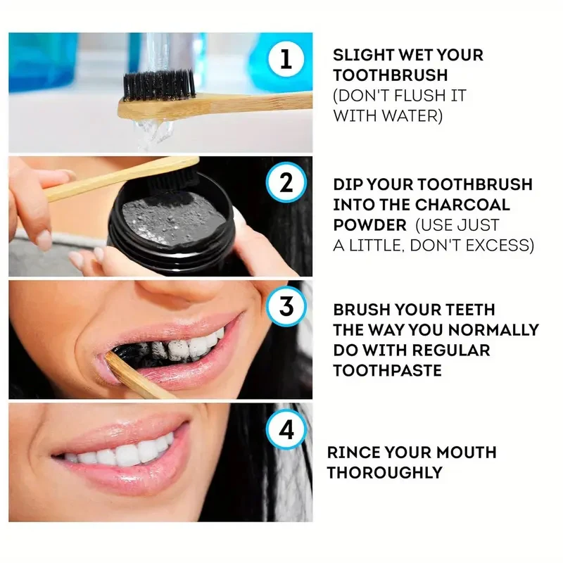Polvo blanqueador para brillo  - Teeth Whitening App reseña y precio