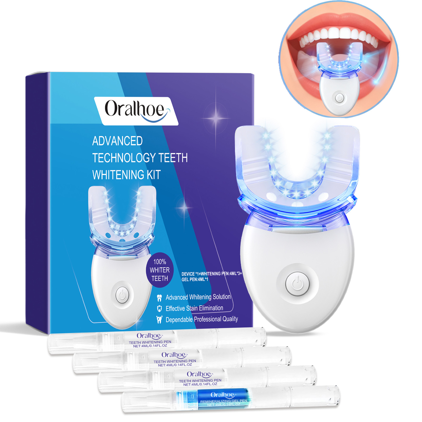 Kit de luz LED para blanqueami - Teeth Whitening Zoom reseña y precio