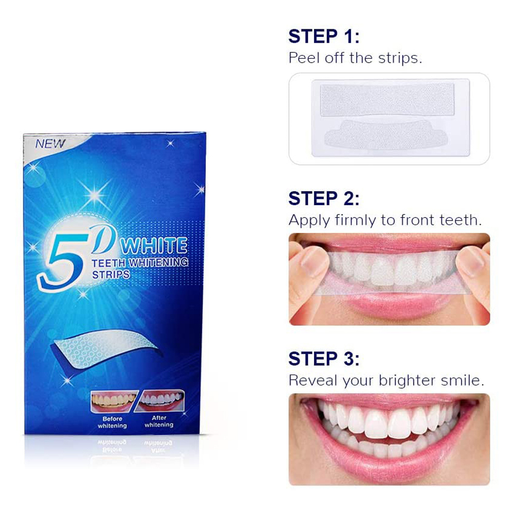 Tiras Blanqueadoras de Dientes - Teeth Whitening App reseña y precio